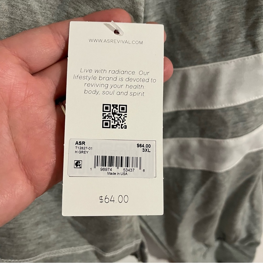 NEW Altar’d State AS Revival Gray Cropped Sweatshirt Size 3XL NWT - Picture 6 of 7